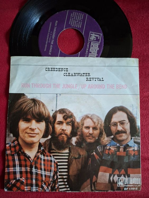 7'' Creedence Clearwater Revival CCR Run Through the jungle (Gebraucht ...