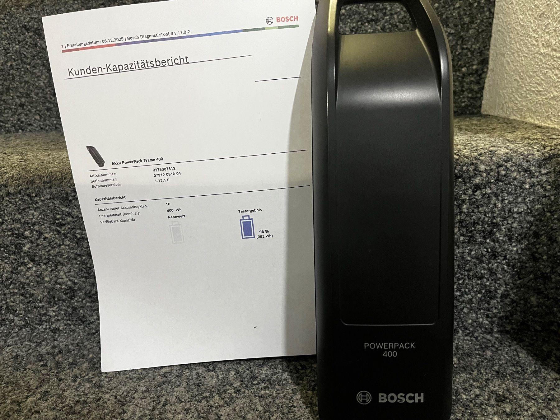 Bosch Batterie: Bosch Rahmen Akku – Usato da Mühlethurnen venduto da Kolly225 3