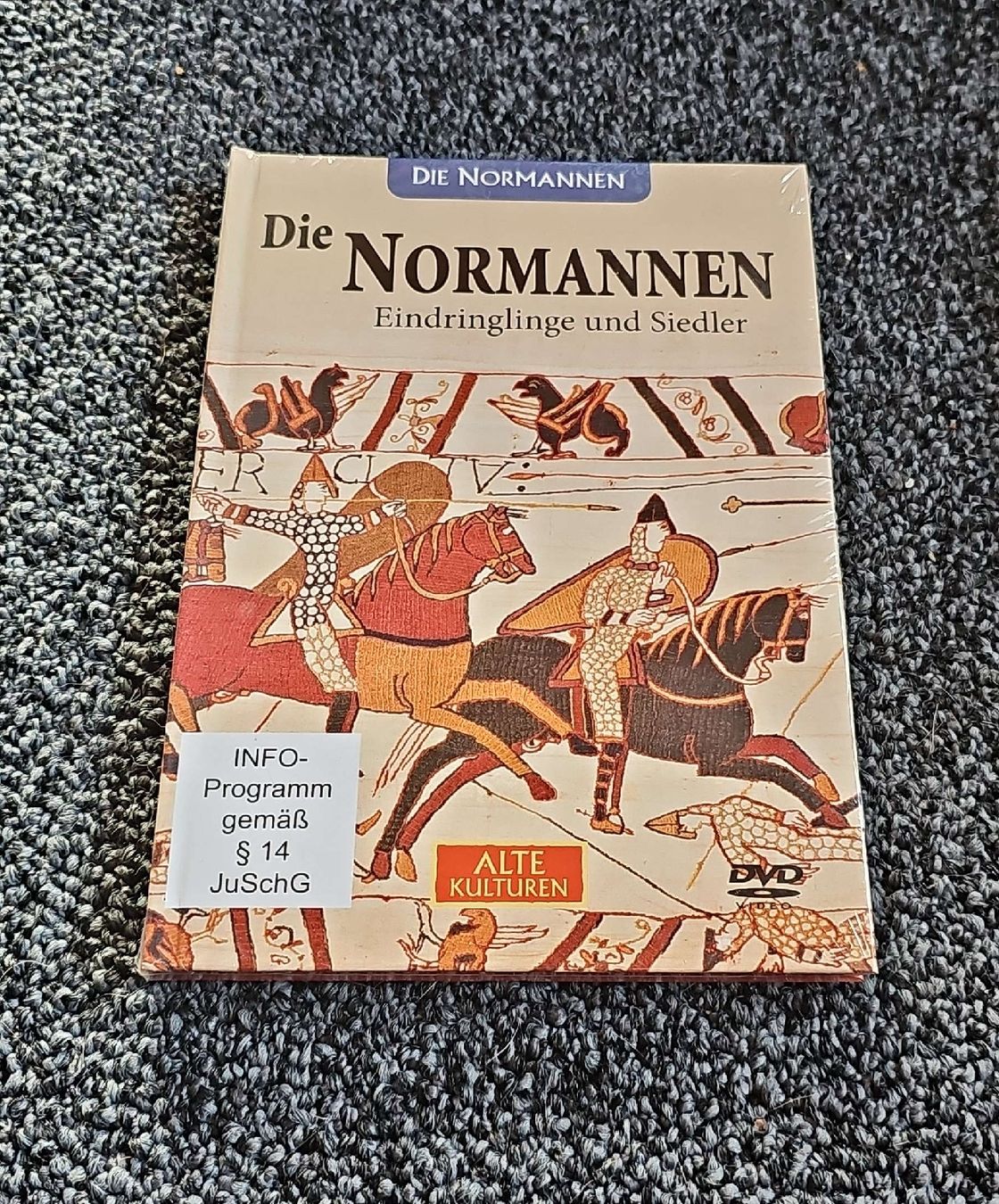 Tutti i DVDs: Die Normannen: Eindringlinge und Siedler - Geschichtsbuch – Nuovo e nell'imballaggio originale da Ruswil venduto da jan_bxl5