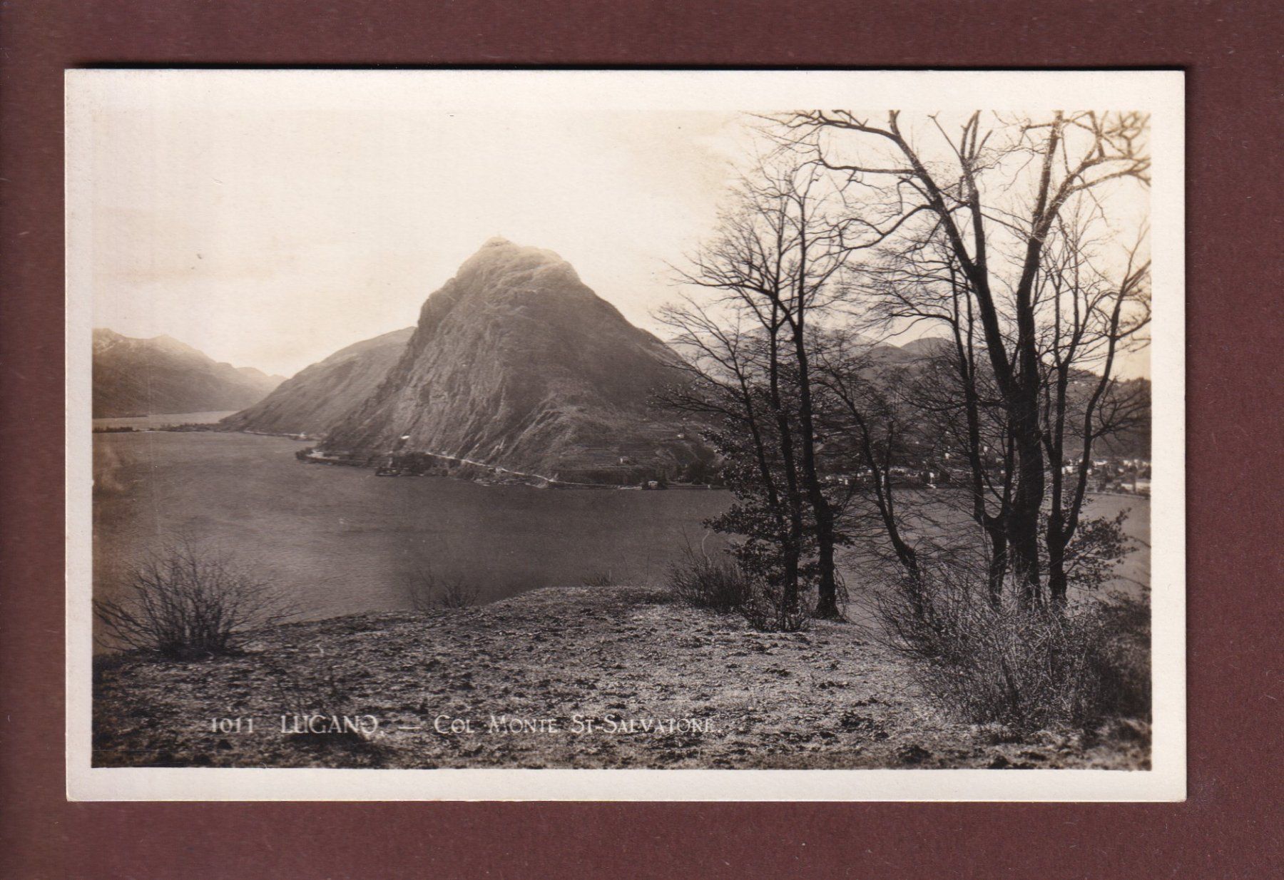 Cartoline postali: LUGANO - Monte San Salvatore – Usato da Pully venduto da nicecards