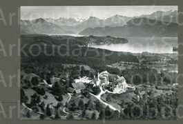 AK sw Sonnmatt LU Kurhaus,Rehaklinik, Schädrüti ≈ 1960