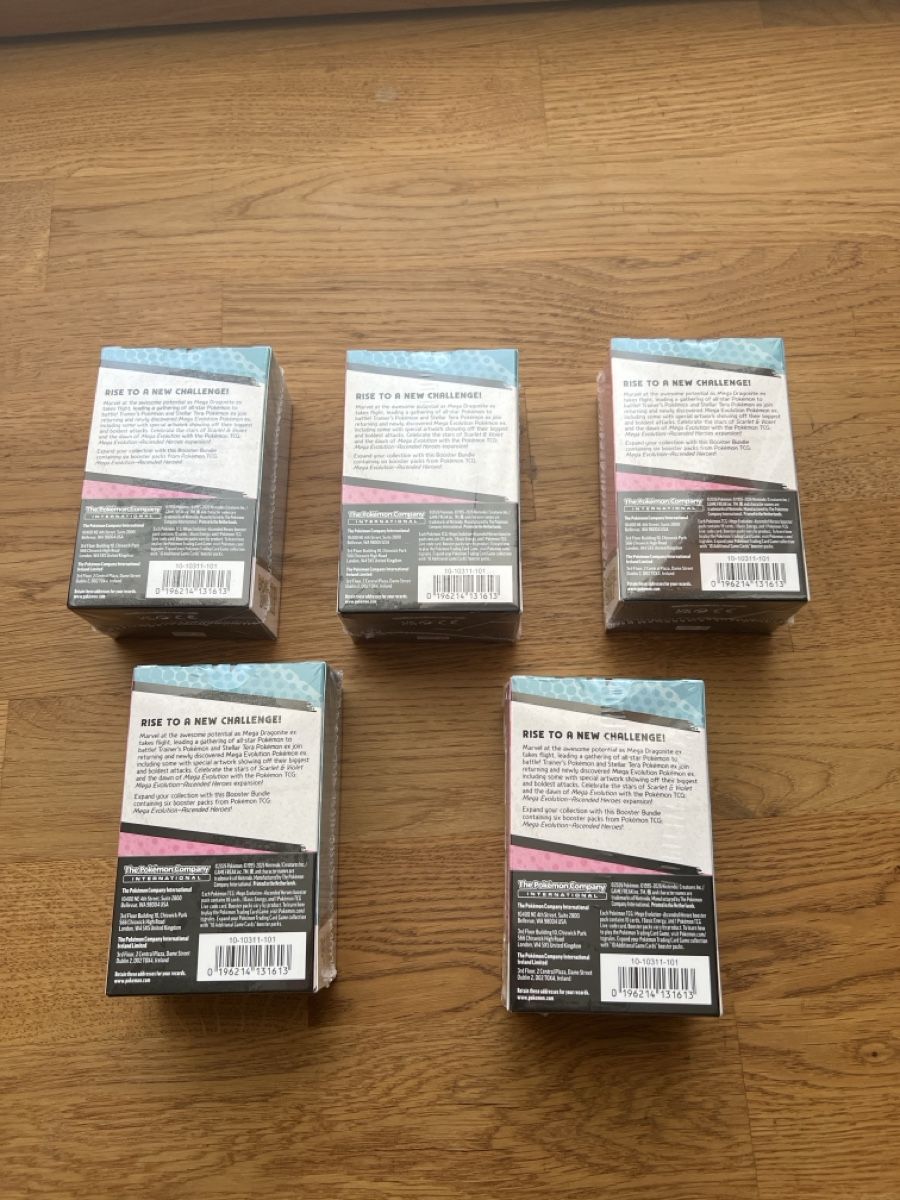 Pokémon Sammelbilder & Trading cards: 5x Ascended Heroes Booster Bundle EN – Neu und originalverpackt aus Dübendorf von ric_8628 2