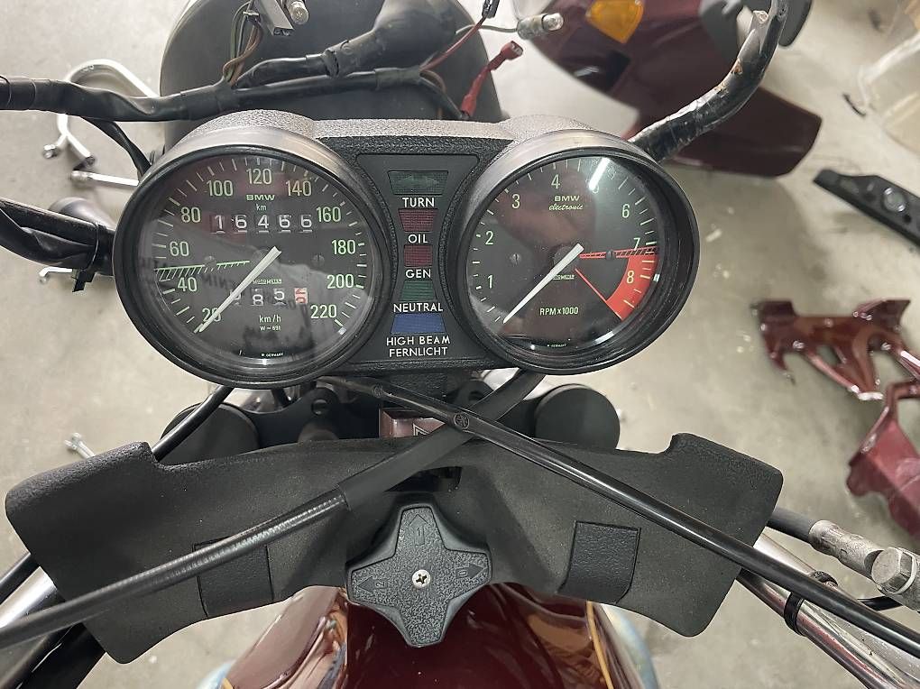 BMW Tutti i ricambio per moto: Tacho Cockpit zu BMW R50-R100 – Usato da Steinhausen venduto da Hoelgi
