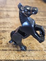 lego 10352c01pb03 Black Horse, Movable Legs with Black Eyes,