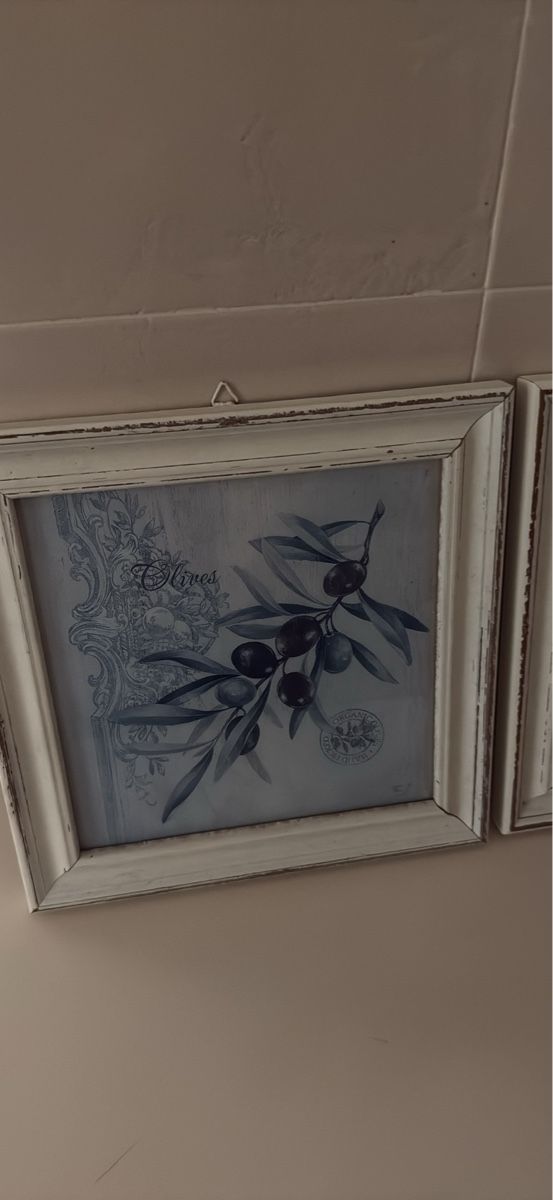 Poster & Bilder: Zwei hübsche Shabby Chic Bilder – Gebraucht aus Schaffhausen von Ibag