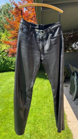 Pantalon cuir noir Spirit Motors Original