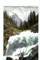 Lauterbrunnen Berner Oberland: Sausbach mit Jungfrau