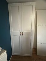 Weißer Kleiderschrank von Ikea- 236 cm hoch