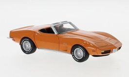 Chevrolet Corvette C3 Convertible 1967 orange       1:43