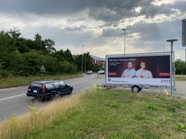 XXL Werbeanhänger günstig zu verkaufen - guter Zustand