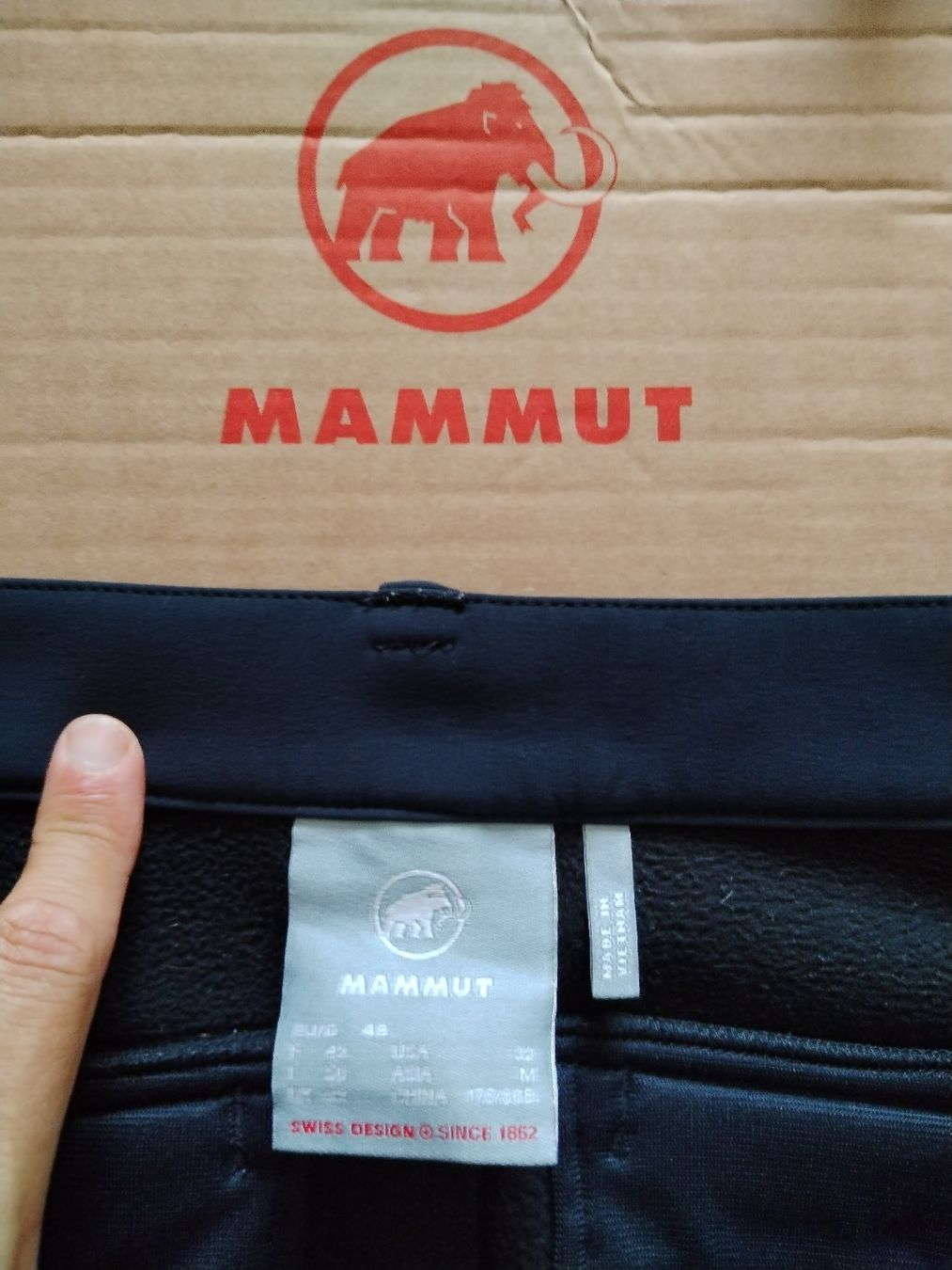 Mammut Pantaloni: Mammut pantalon de randonnée softshell (hiver) – Nuovo (secondo la descrizione) da Bex venduto da djaddict 2