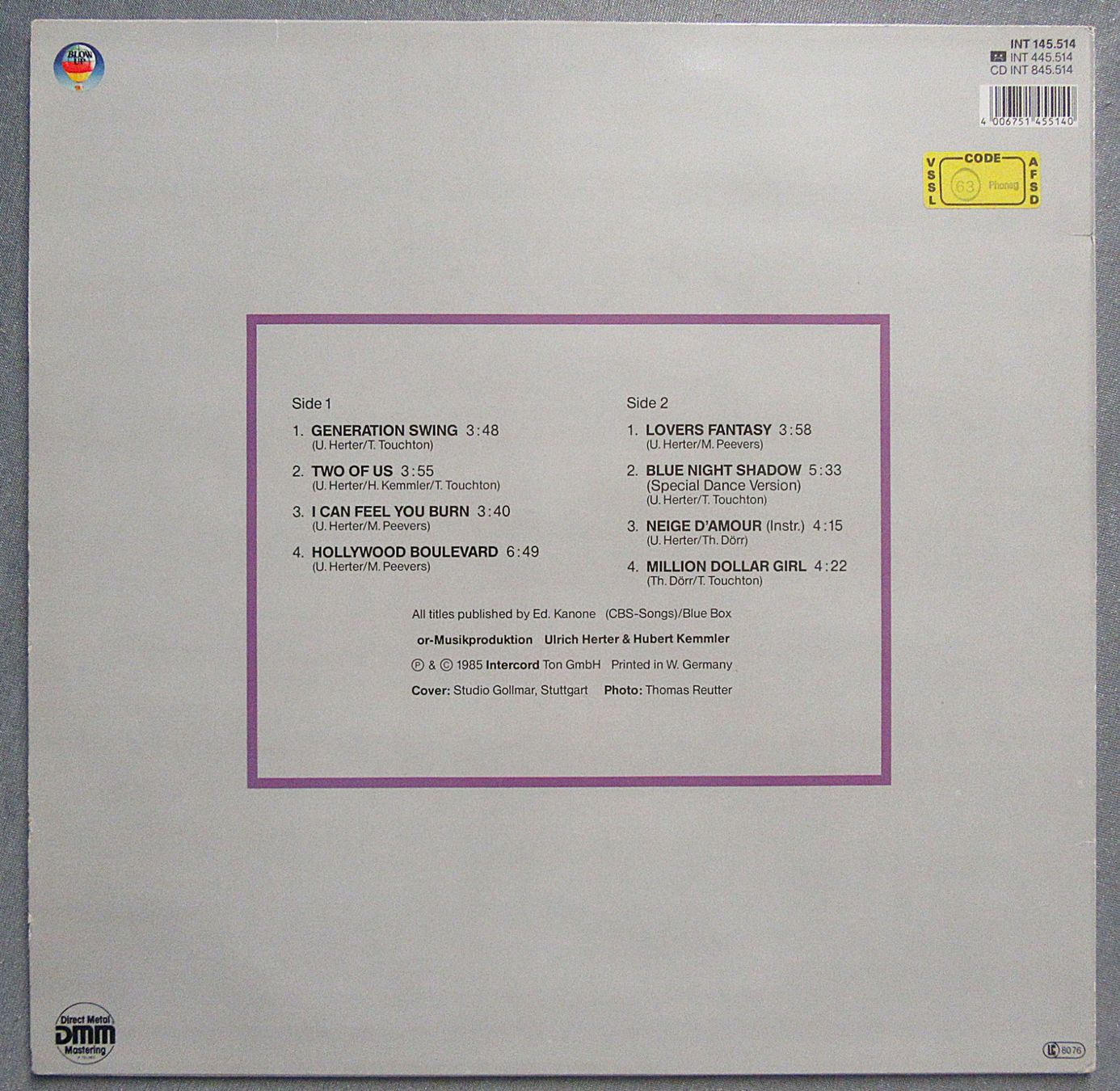 Dischi in vinile: LP - Twice As Nice - Two Of Us – Usato da Auenstein venduto da Padabimbim 1