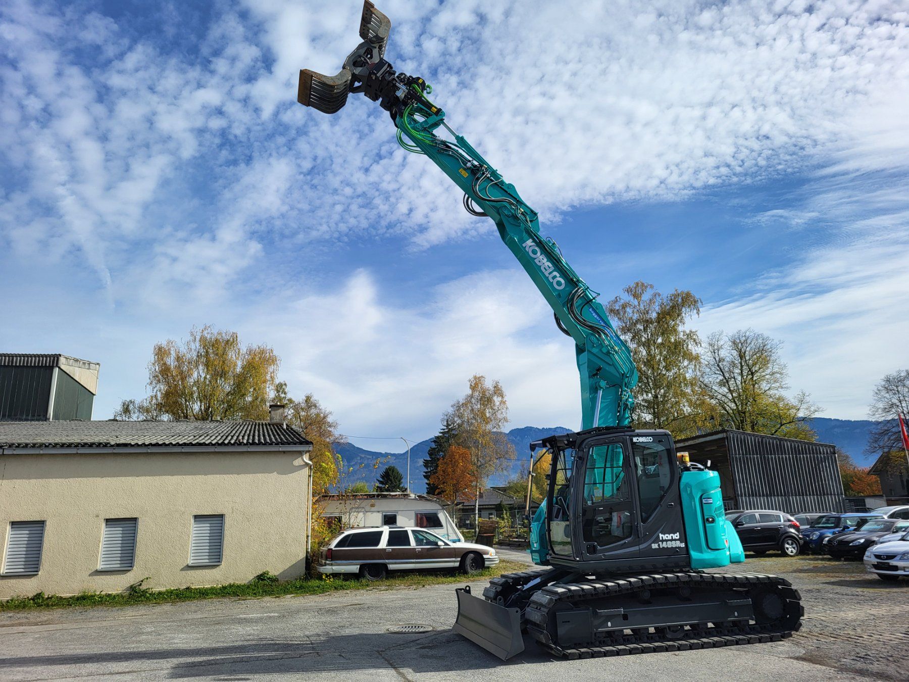 Kobelco Bagger: 18 t Bagger Kobelco mit Tiltrotator Mieten – Neu (gemäss Beschreibung) aus Widnau von weruwi 3