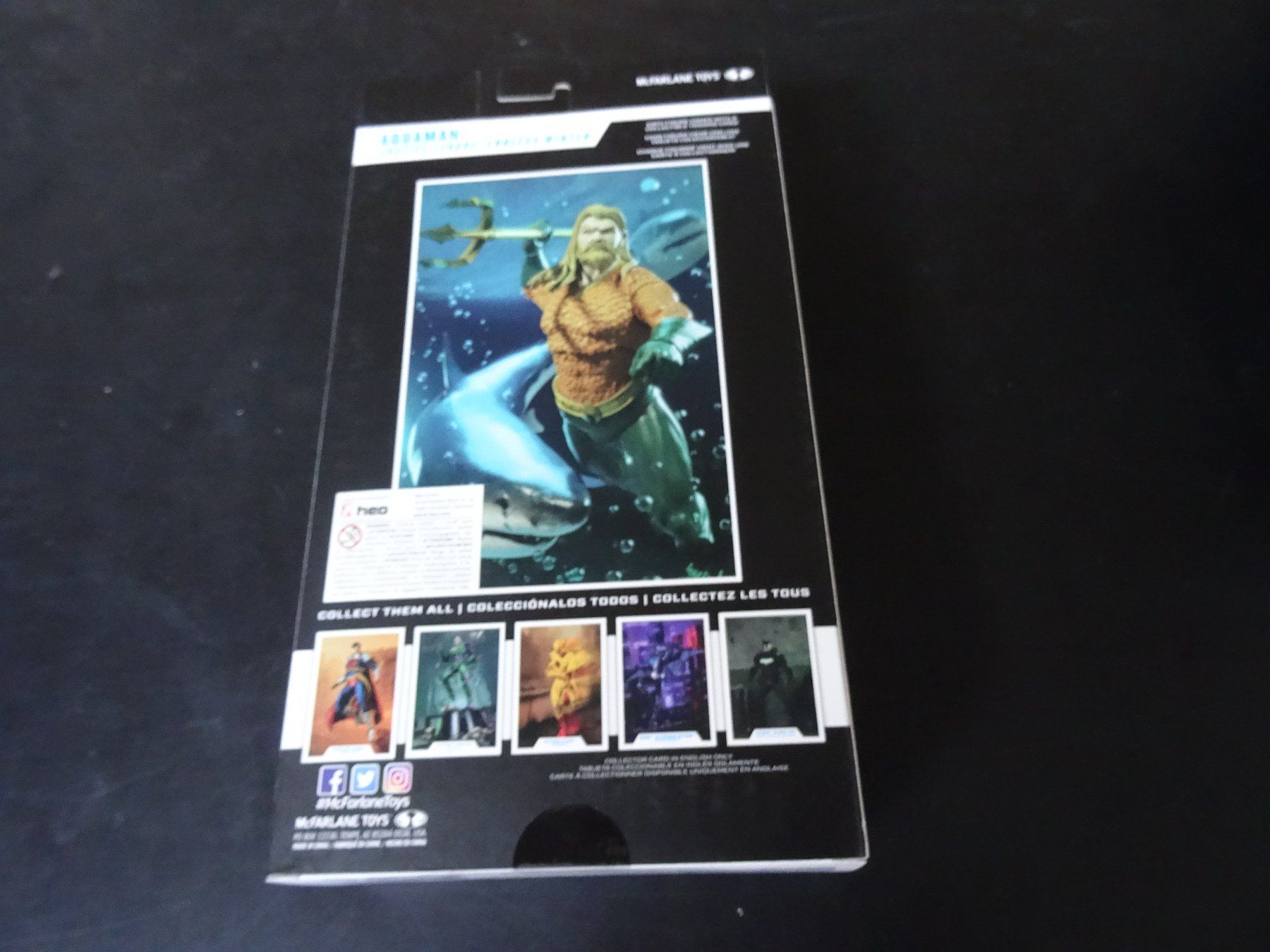 Statuette: DC Multiverse Actionfigur Aquaman 18 cm McFARLANE – Nuovo e nell'imballaggio originale da Olten venduto da Disc-Ausverkauf 2