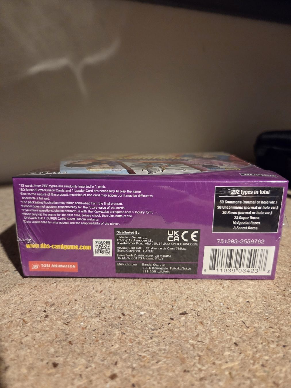 Bandai Carte collezionabili: Dragon Ball Super Supreme Rivalry B13 Display Englisch – Nuovo e nell'imballaggio originale da Pfyn venduto da tob_92 1