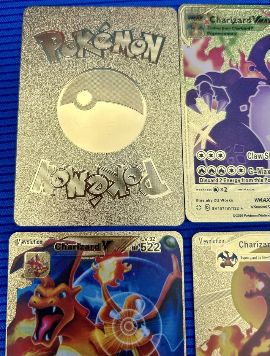 Pokémon Sammelbilder & Trading cards: Pokemon Charizard 8 carte dorate!! – Gebraucht aus Balerna von Roby-Pokemon 1