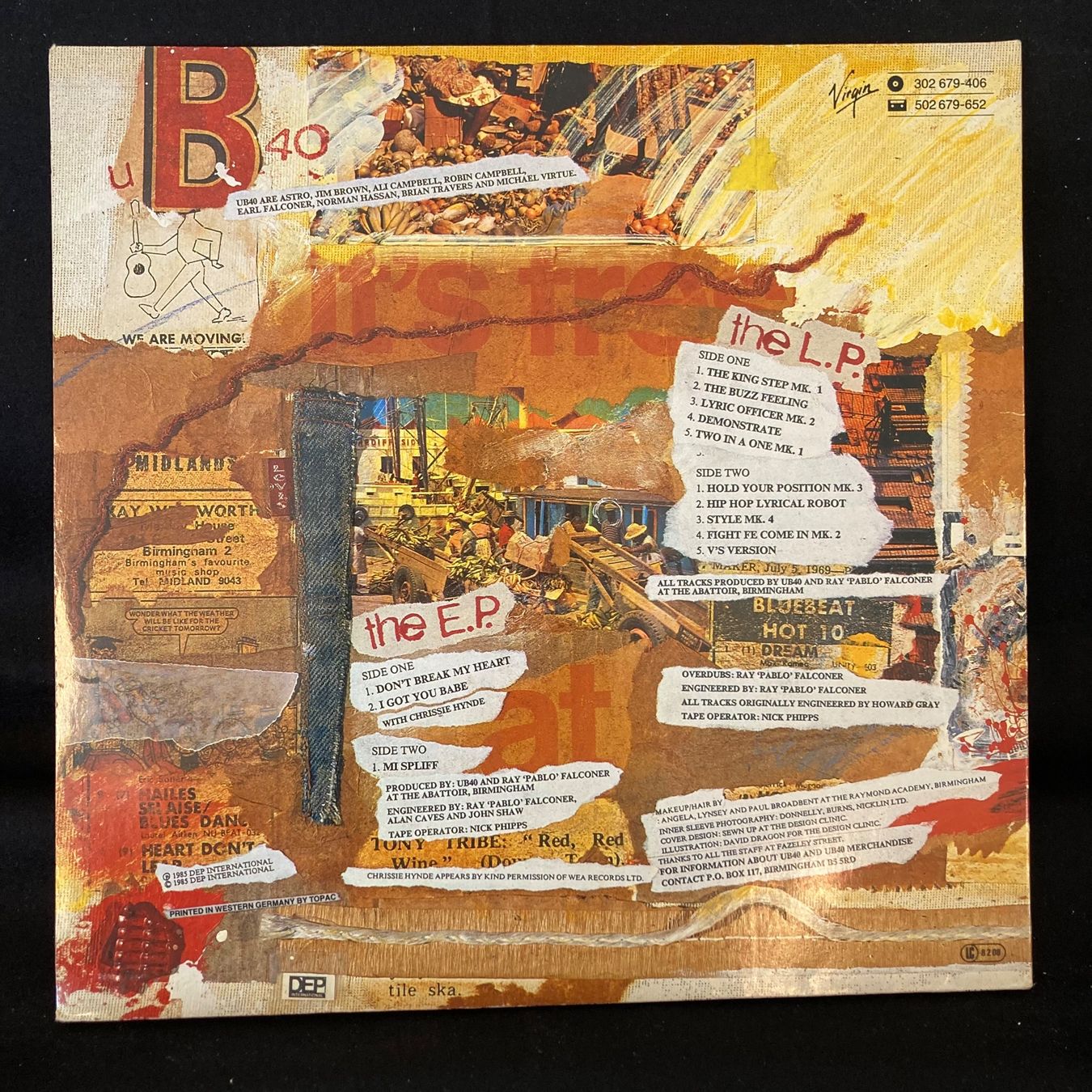 Schallplatten: UB40 / Baggariddim (DLP) – Gebraucht aus St.Gallen von Out-take 1