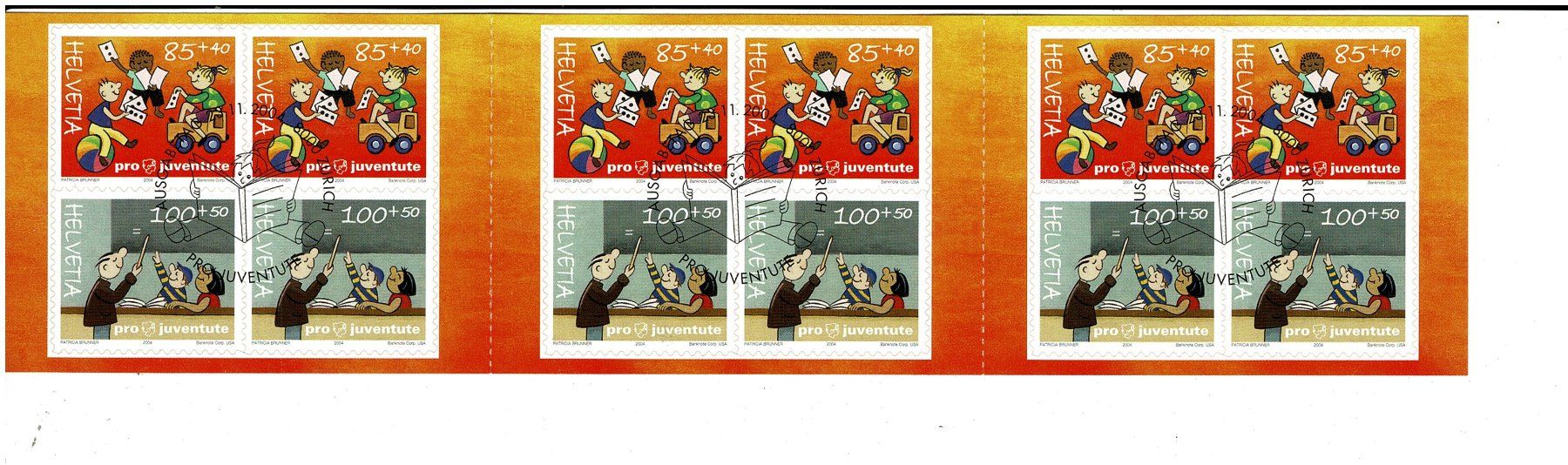 Tutti i francobolli: PJ 2004 Heftchen ET 1er jour – Usato da Lausanne venduto da Whorvath