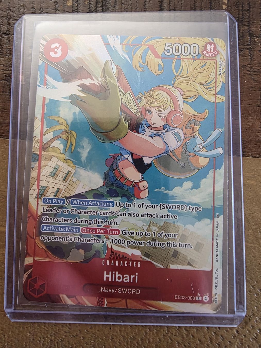 Bandai Sammelbilder & Trading cards: One Piece EB03-008 Hibari Alternate Art R☆ – Neu (gemäss Beschreibung) aus Winterthur von Alpo589 2