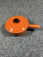 Caquelon Le Creuset Orange, N°22 en fonte émaillée orange