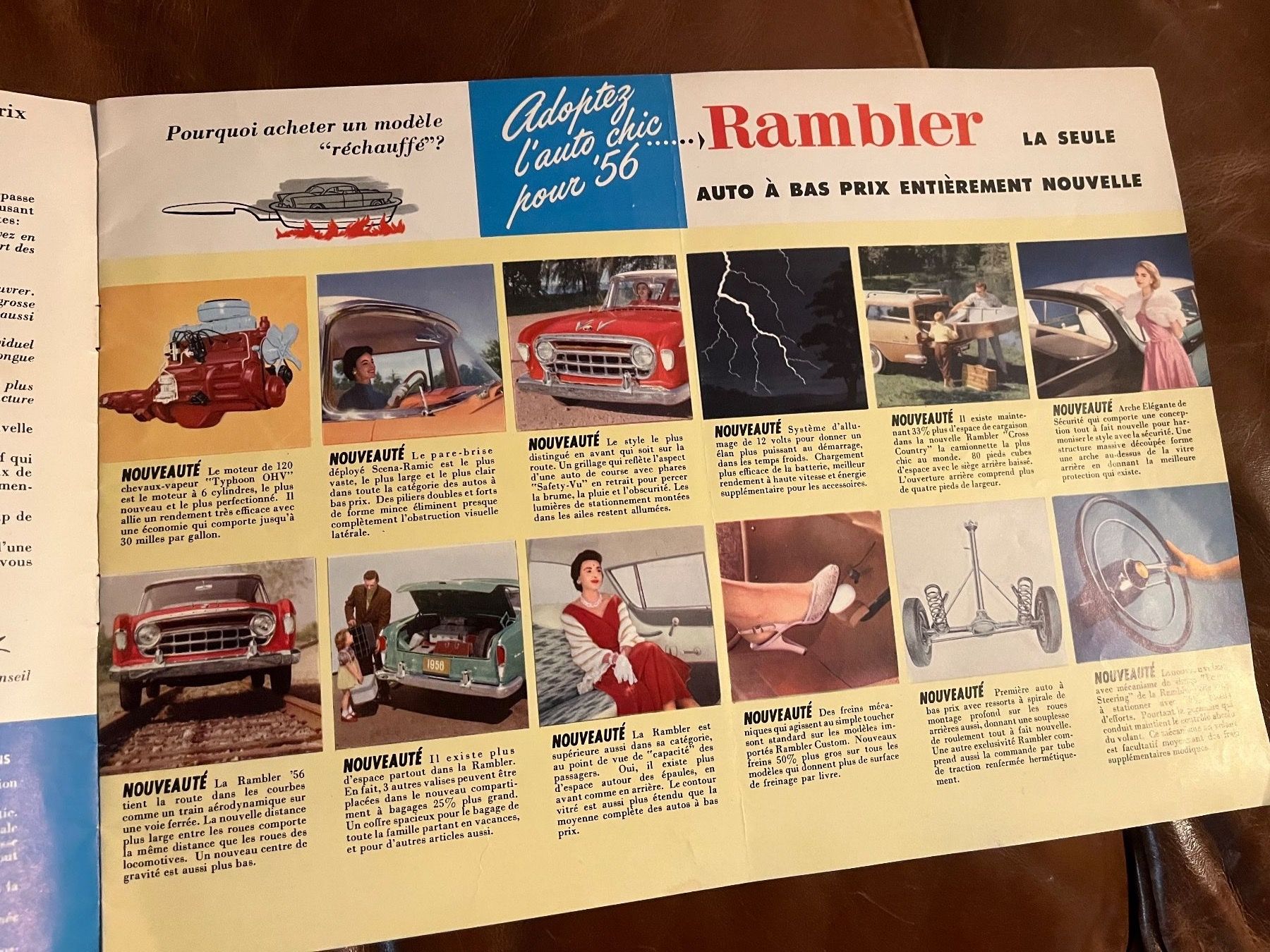 Documenti: 1956 NASH RAMBLER PROSPEKT ORIGINAL SELTEN – Usato da Balterswil venduto da MR_FEELGOOD 1