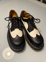 Dr. Martens Brogues schwarz weiss neuwertig