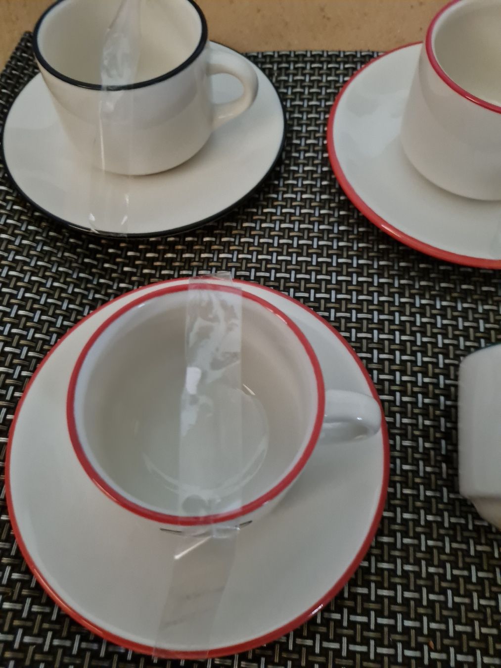Rössler Tassen: Rössler 5 Mokkatassen neu plus 1 Tasse – Neu (gemäss Beschreibung) aus Münsingen von Cuci31 3