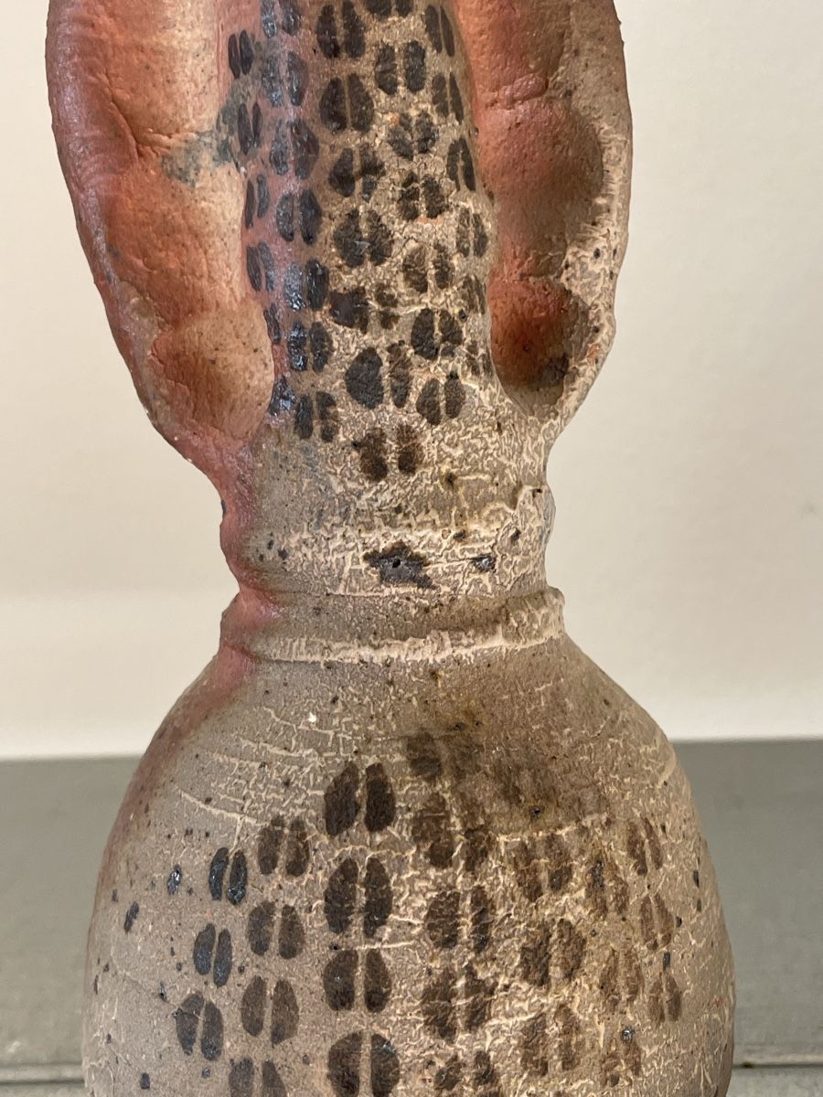 Sculture & Statue: Michèle Raymond studio ceramic midcentury figure grès 1970s – Usato da Basel venduto da Amechan. 2