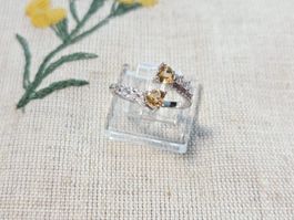 NEW - S925 Citrine Ring (Adjustable)
