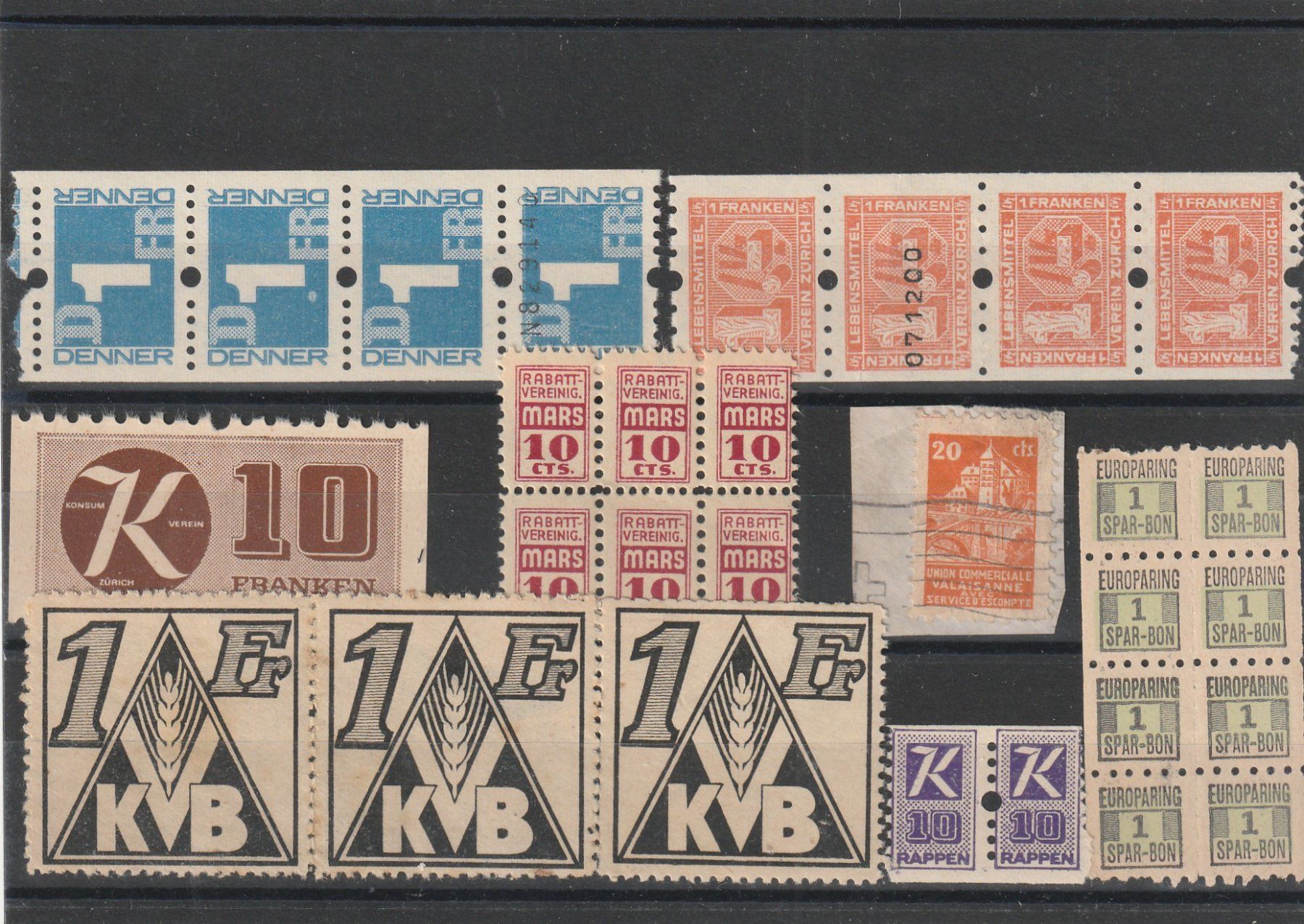 Tous les timbres: Lot Rabattmarken – D'occasion à Rorschacherberg par fratovi2 1