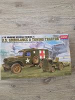 Academy U.S. Ambulance & Towing Tractor 1/72 Modellbausatz