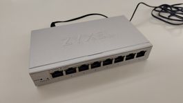 Zyxel GS1200-8 Managed Switch 8-Port guter Zustand
