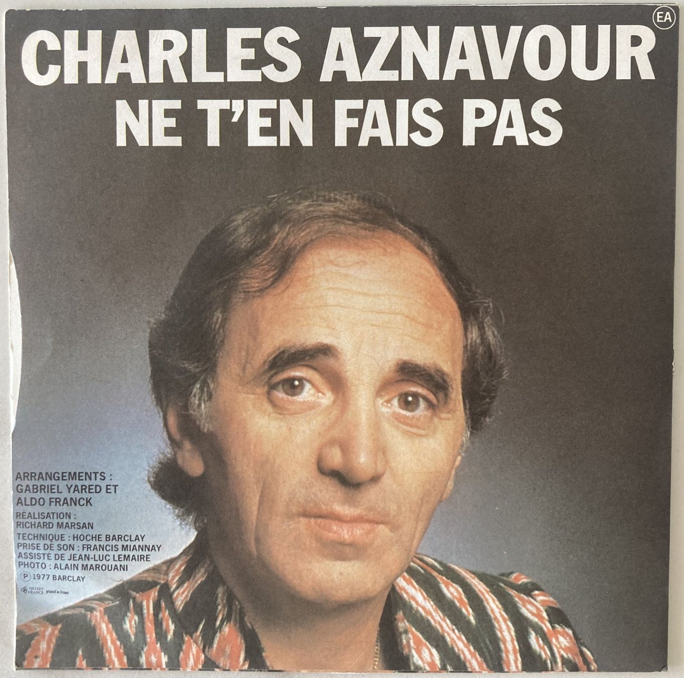 Dischi in vinile: CHARLES AZNAVOUR - J'AI VU PARIS – Usato da Bottens venduto da hotter-than-hell 1
