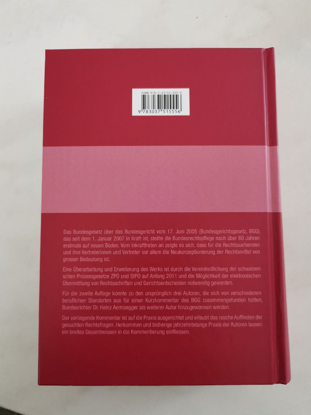 Libri: Bundesgerichtsgesetz, Praxiskommentar, 2. Auflage – Usato da Gelfingen venduto da Meierbeat 2