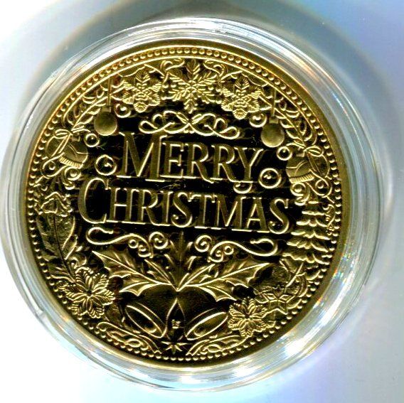Medaglie: Farbmedaille "Weihnachten". – Nuovo e nell'imballaggio originale da Basel venduto da Butsch5 1