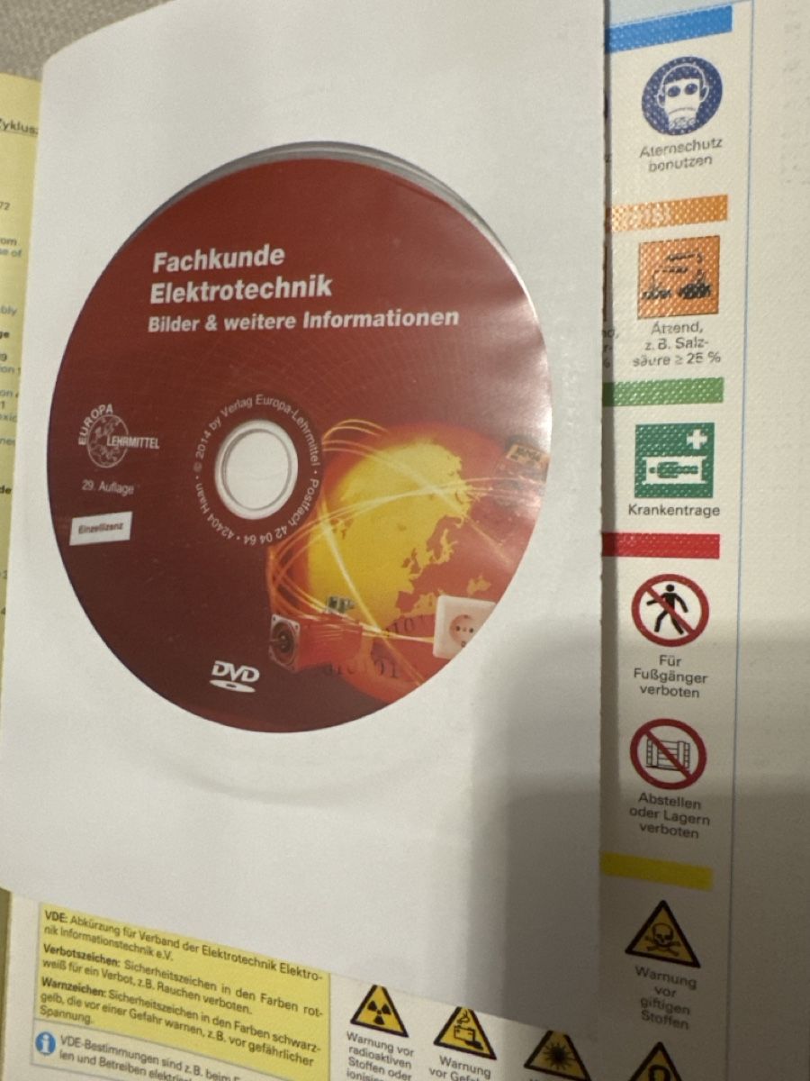 Bücher: Fachkunde Elektrotechnik – Gebraucht aus Münsingen von sam_528s 2