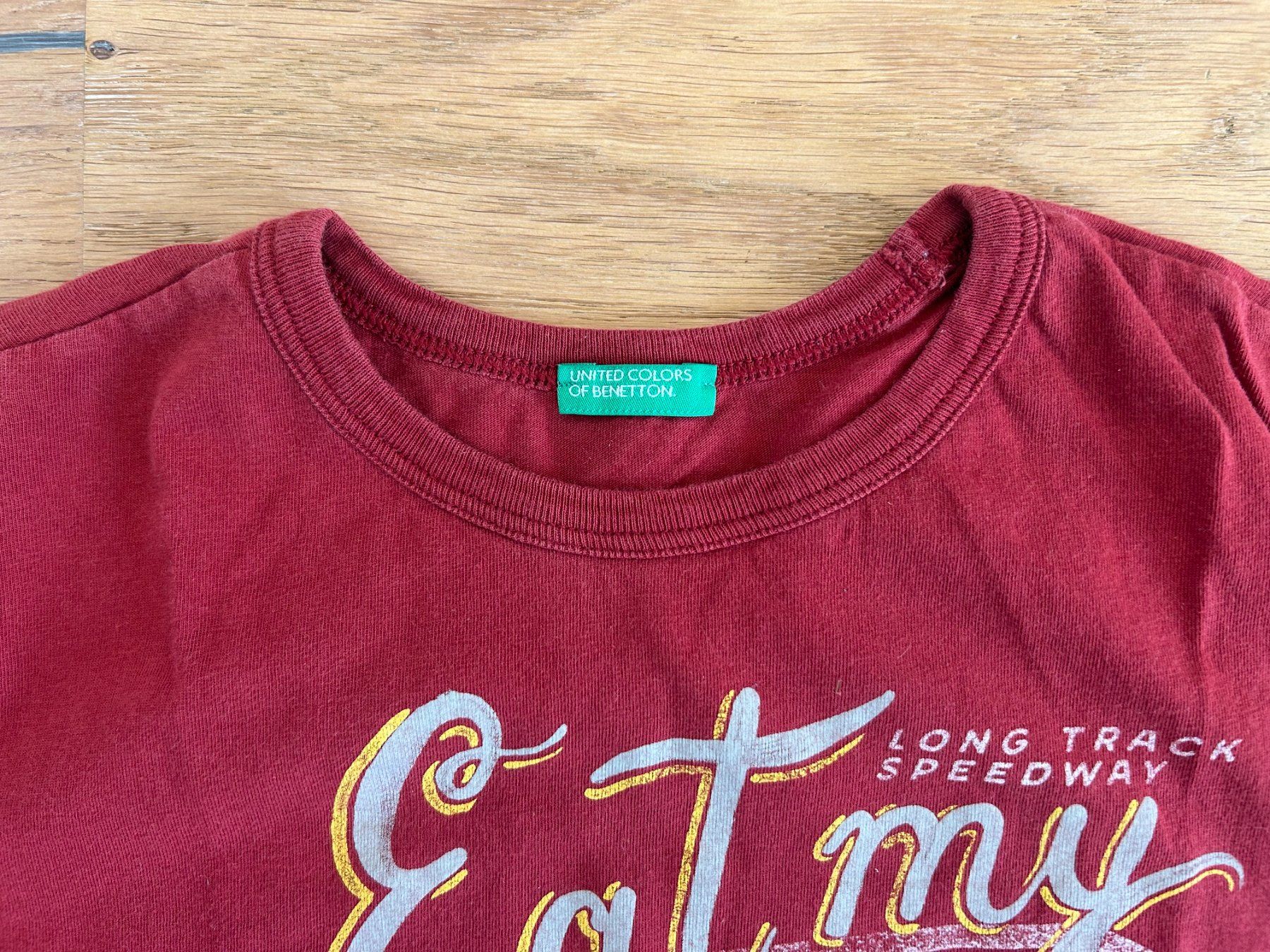 Benetton Camicie, T-shirt & Polo: Kinder- T- Shirt rot BENETTON 152 – Usato da Grub AR venduto da DukeStatham 3