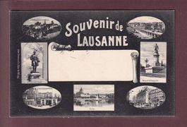 Souvenir de LAUSANNE - Multivues - 1906