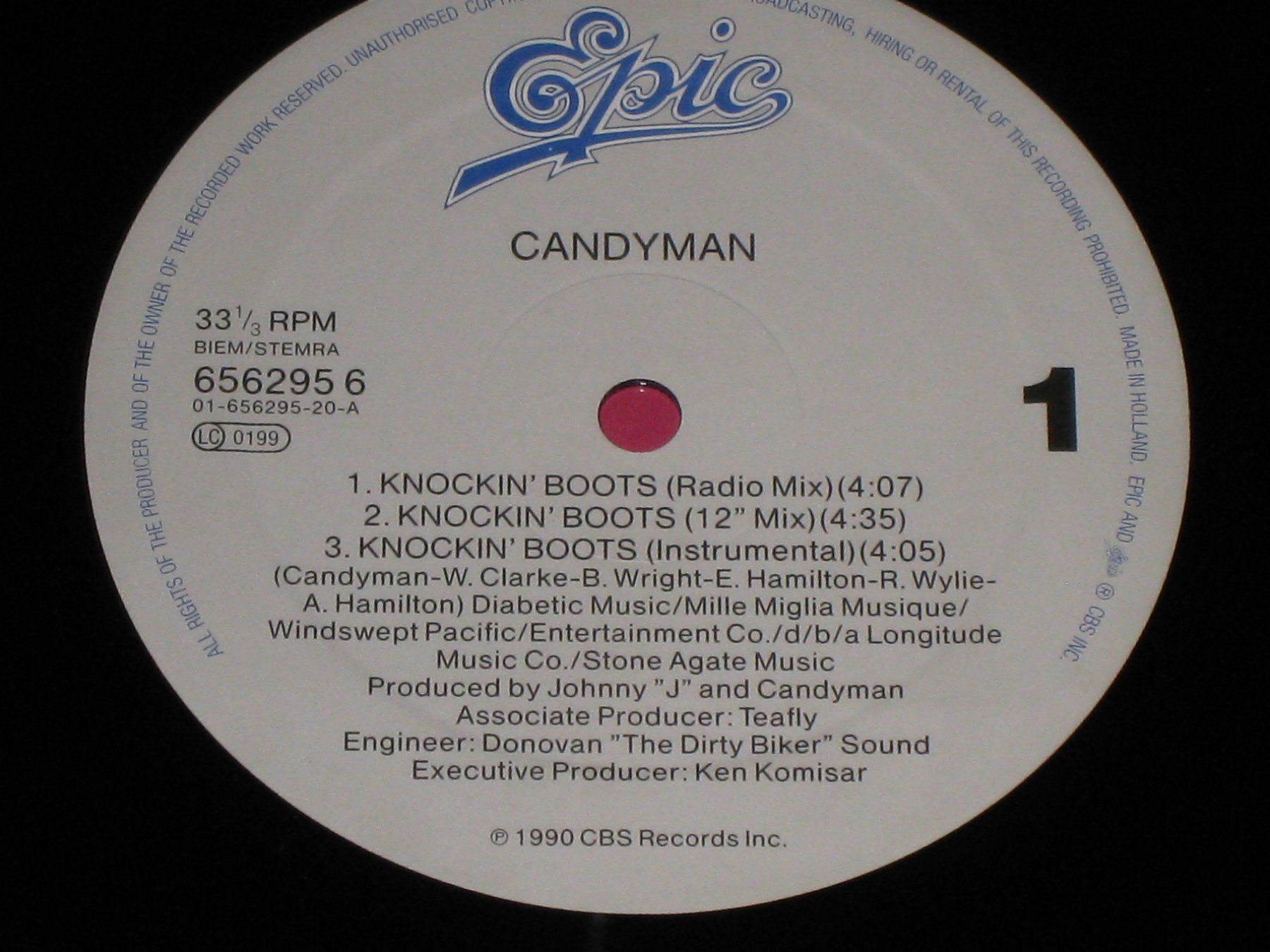 Dischi in vinile: LP - CANDYMAN - KNOCKIN' BOOTS – Usato da Steckborn venduto da Quo7 1