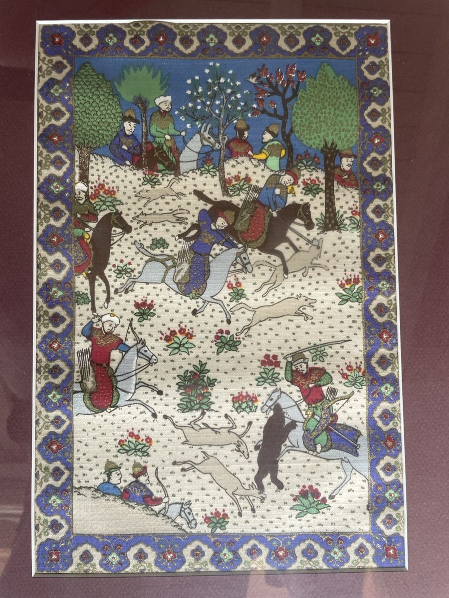 Dipinti: Tableau Ancien Tissu Persan – Usato da Vallamand venduto da Bricbracbroc82 3