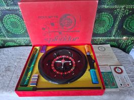 Vintage Roulette Spiel Splendor mit Zubehör und Anleitung