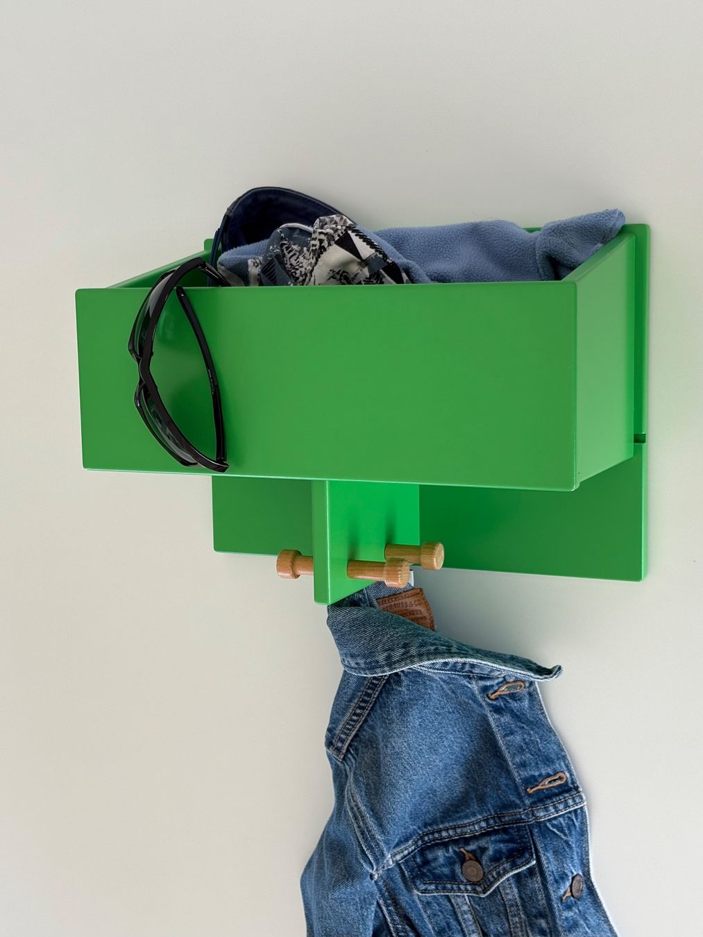 Jako-O Garderobe: Kindergarderobe grün – Gebraucht aus Speicher von salix42