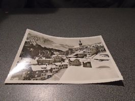 Ansichtskarte Arosa-Dorf mit Erzhorn, gelaufen
