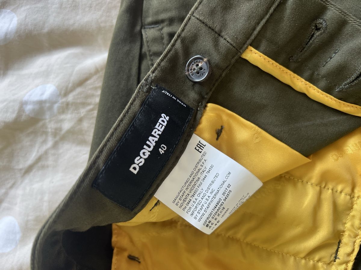 Pantaloni: Dsquared2 Hose, Khaki – Usato da Olten venduto da isabelschmid 1