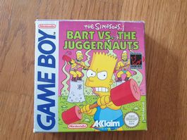 Bart vs. the Juggernauts OVP / Gameboy
