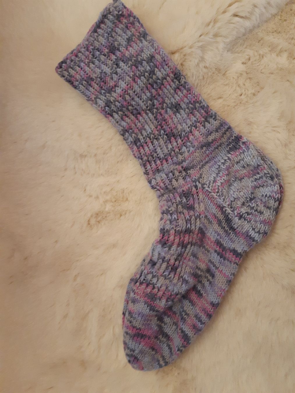 Socken: Handgestrickte Wollsocken  42/43 NEU – Neu (gemäss Beschreibung) aus Toffen von Gwunderegge77 1
