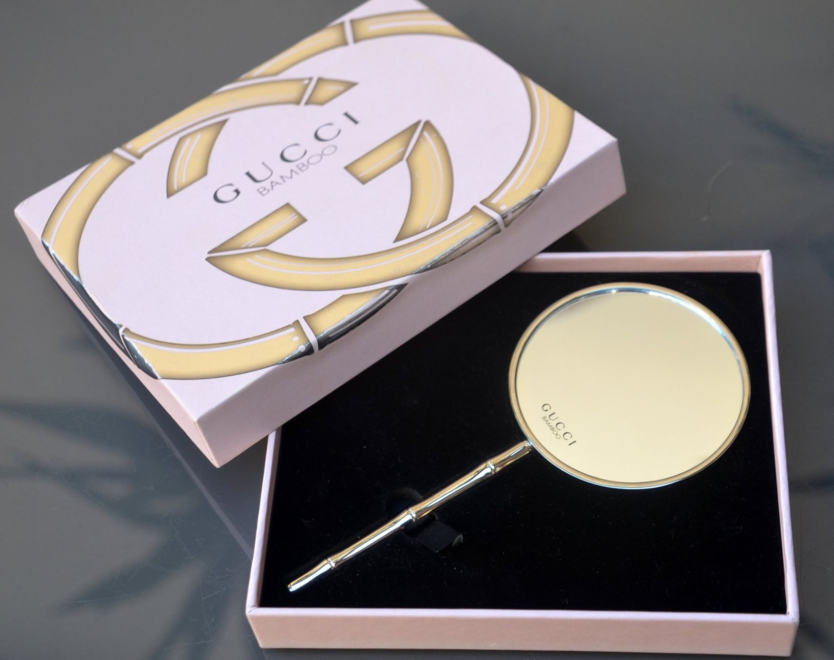 Gucci Spiegel: GUCCI Bamboo Spiegel / miroir – Gebraucht aus Collonges von arashee