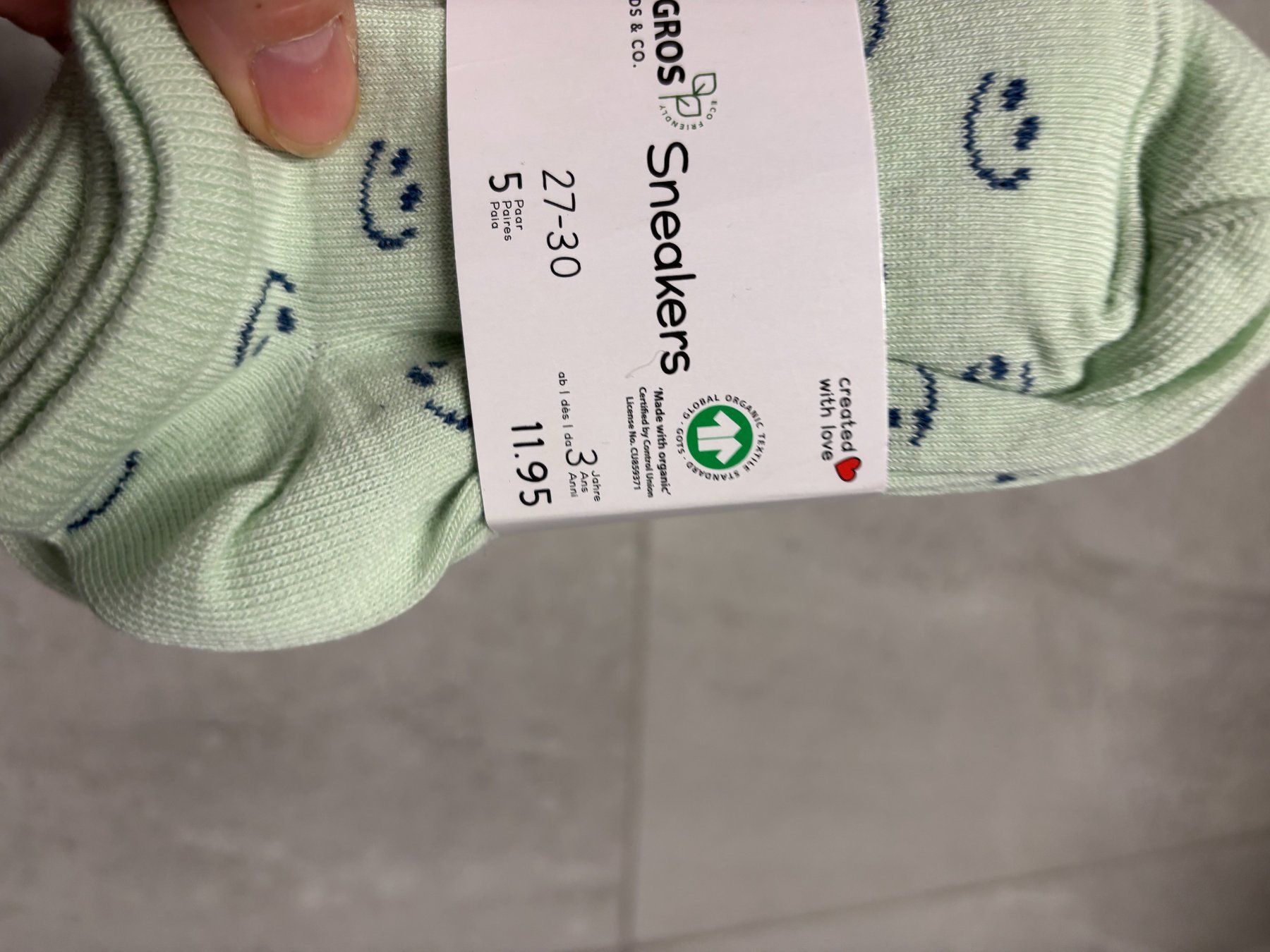 Calze per bambini: Chaussettes 27 - 30 neuf – Nuovo (secondo la descrizione) da Salvenach venduto da gwenwywar