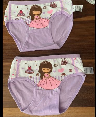 ♥ Unterhosen Mädchenslips Prinzessin Grösse 2 - 4 Jahre