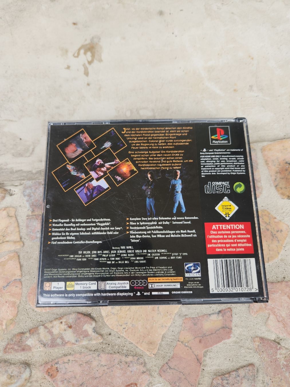 Sony Giochi: Wing Commander IV PS1 PAL – Usato da Tafers venduto da whereyogamesat 1